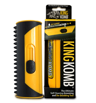 KING KOMB™ - The Best Brush and Deshedding Tool For Pitbulls - KING KOMB™